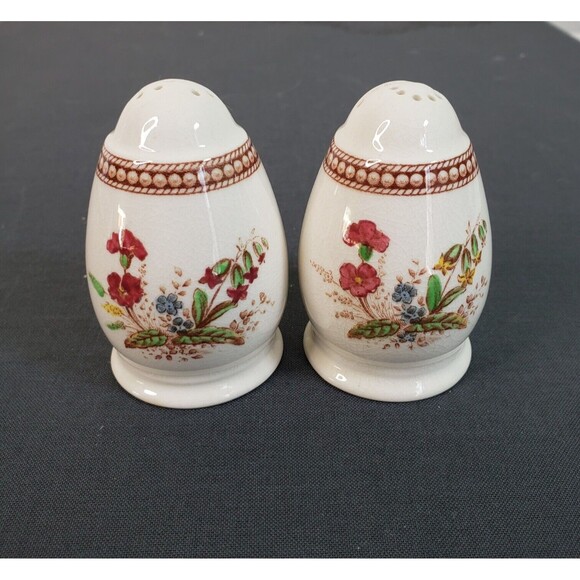 Spode Copeland Rosalie Salt /Pepper Shakers 9/12H S&P England